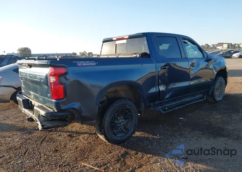 2021 Chevrolet Silverado 1500 4Wd Short Bed Lt Trail Boss from USA, damaged, VIN 3GCPYFED5MG354135